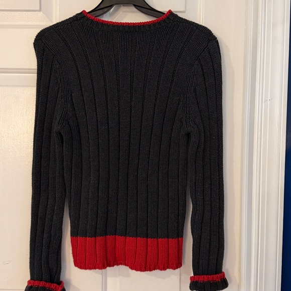 Women’s Vintage Polo Ralph Lauren American Flag Crewneck Sweater - Picture 6 of 6